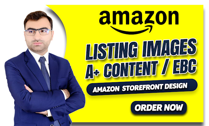 design amazon product photos, amazon a plus content and amazon storefront