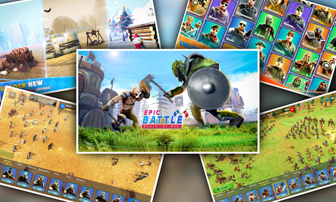 Develop unity3d games, simulation and action games by Zaryabmustafa96 ...