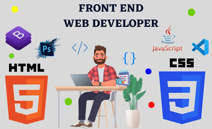 Be front end web developer in react js and next js by Ahnafabir70 | Fiverr