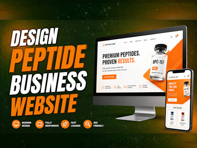 build an fda compliant peptide website or research peptide store on woocommerce