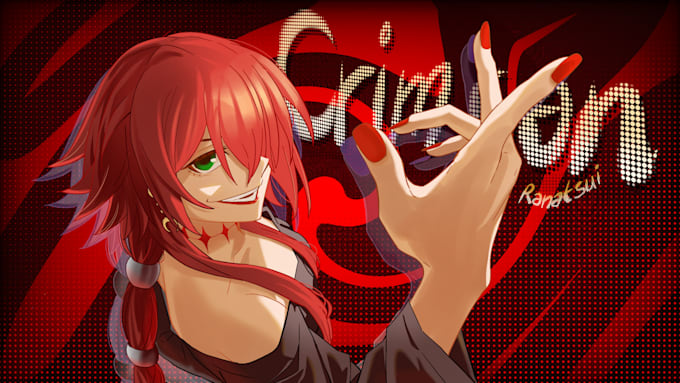 make cool illustration for you and your character