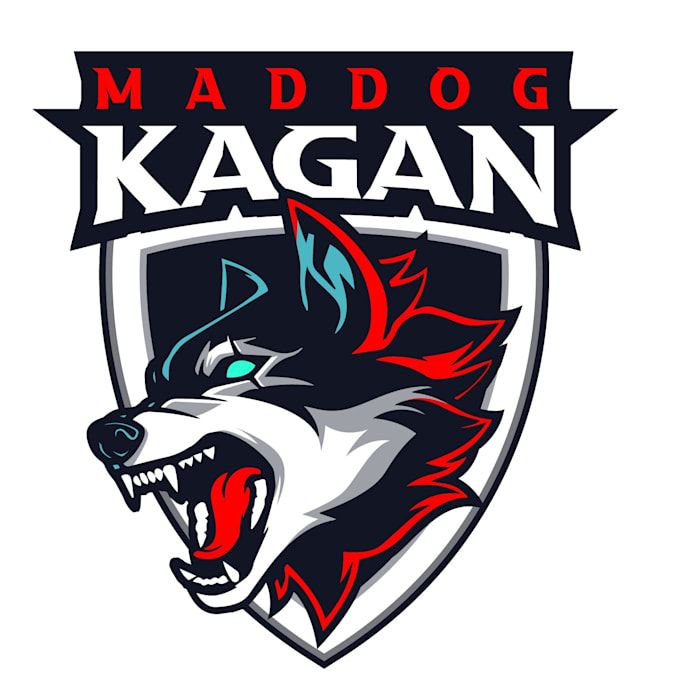 design a professional modern wolf logo