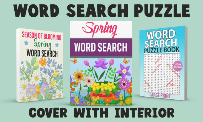 Design Custom Word Search Puzzle Activity Book For Amazon Kdp Puzzles Design Custom Word Search Puzzle Activity Book For Amazon Kdp Puzzles