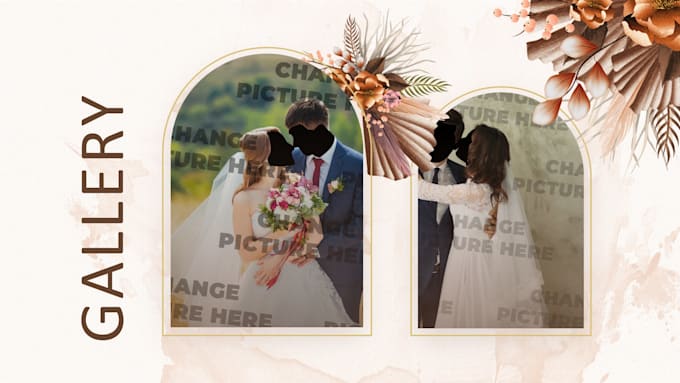 create elegant digital wedding invitation videos