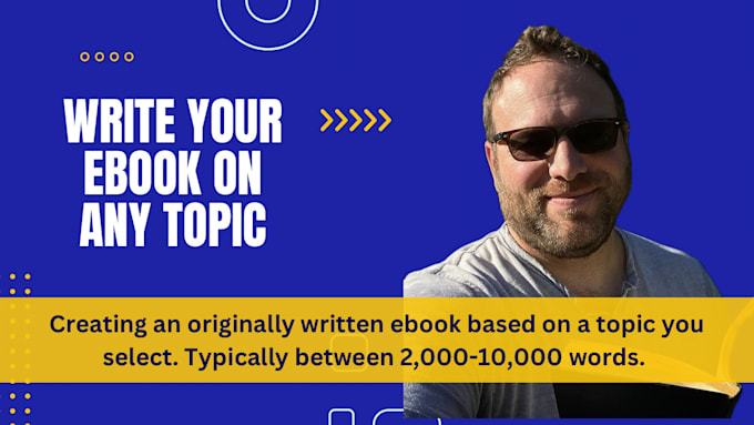 write an ebook on any topic