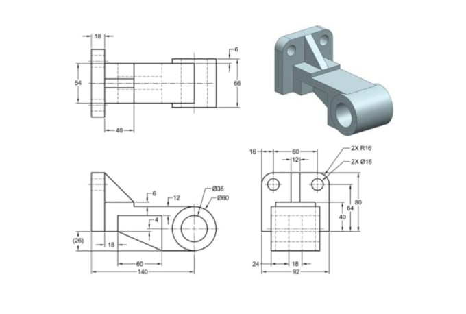 do professional 3d modelling and 2d drawing in solidworks for 3d printing