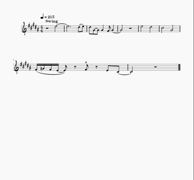 Transcribe music into sheet music by Maizecube78 Fiverr