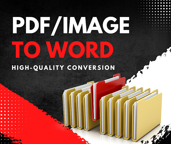 Convert pdf or image to word by Isaiahinmsu Fiverr