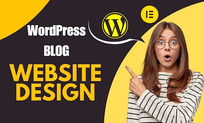 build wordpress blogs or business website with wordpress template