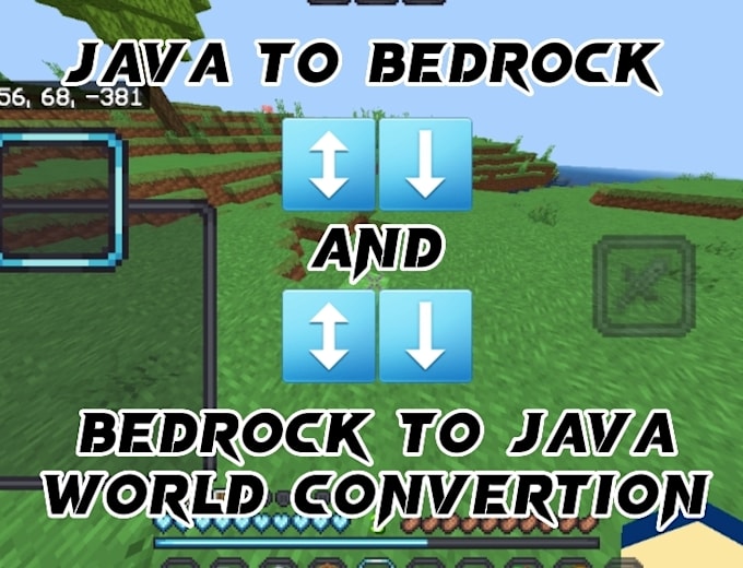 Convert your minecraft world to java and bedrock by Rayanmoeed Fiverr
