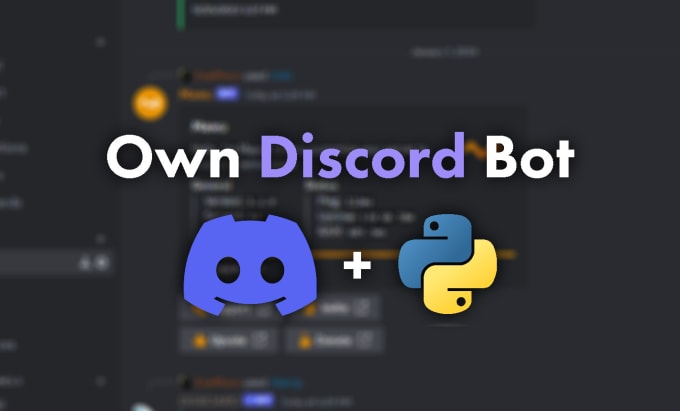 Develop your custom discord bot by Eeemoon | Fiverr