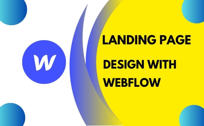 Develop and design awesome webflow landing page by Web uix Fiverr