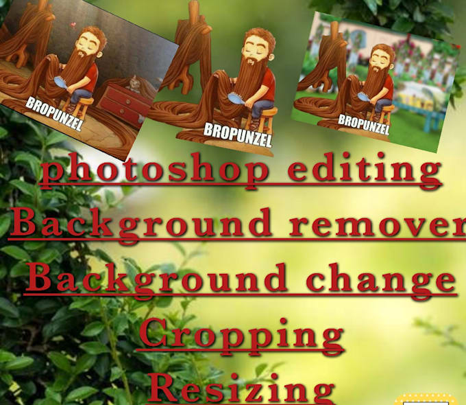 photoshop editing service for example background change