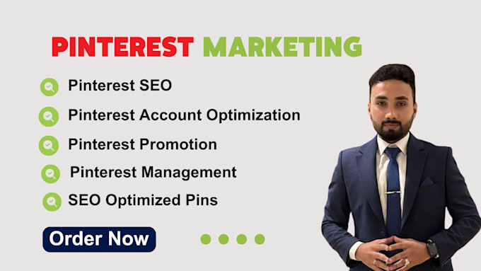 manage pinterest profile with seo optimized boards and pins