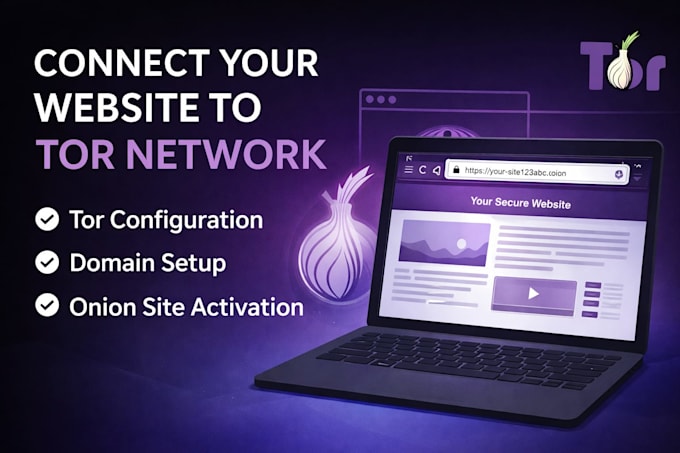 connect an nginx or apache2 website with tor