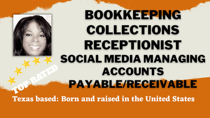 do bookkeeping, virtual asst, social media, receptionist