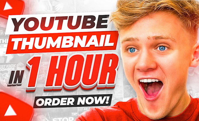 make professional youtube thumbnail designs in 1 hour