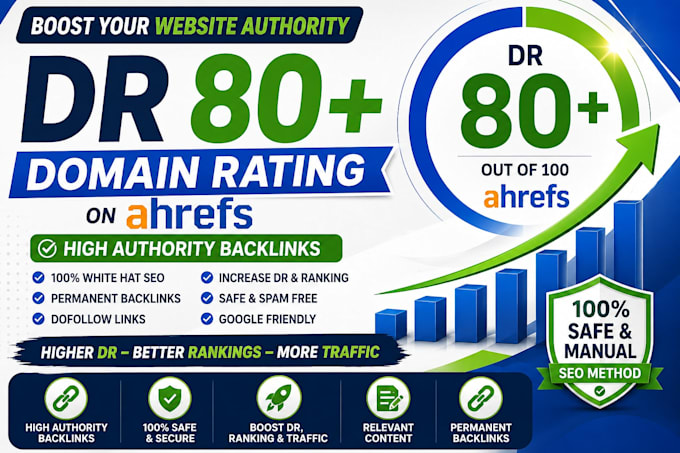 increase DR 50 in 10 days guaranteed