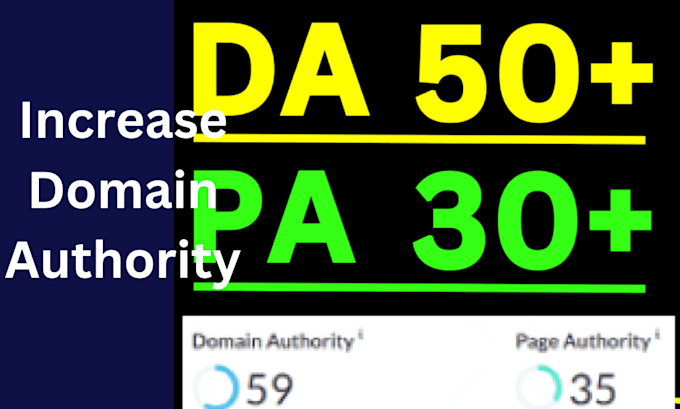 increase moz da 50 plus in 10 days