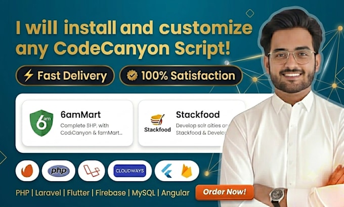 customization of active ecommerce, 6ammart, install any codecanyon script