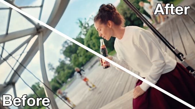 do sky replacement on your video