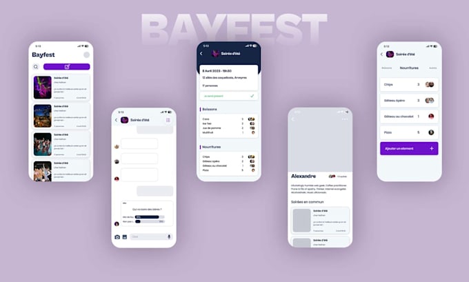 Do the ui ux design of your mobile app or website by Alexandre_morin ...