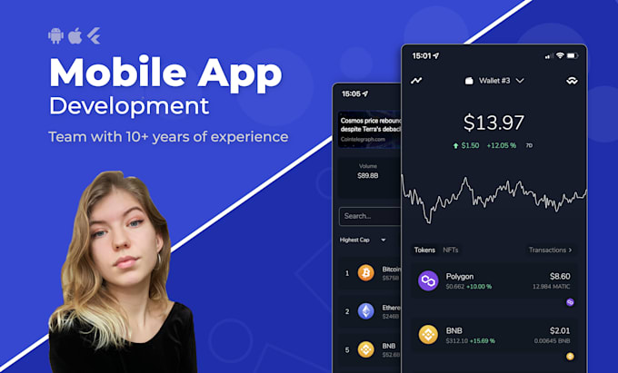Develop your mobile app for android and ios by Itsmelvca | Fiverr
