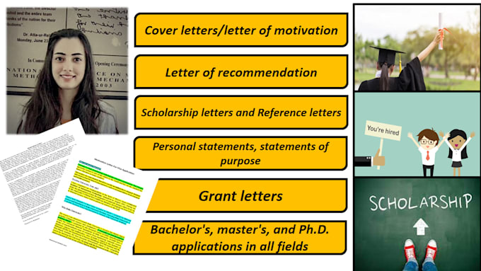 edit motivational letter and personal statement