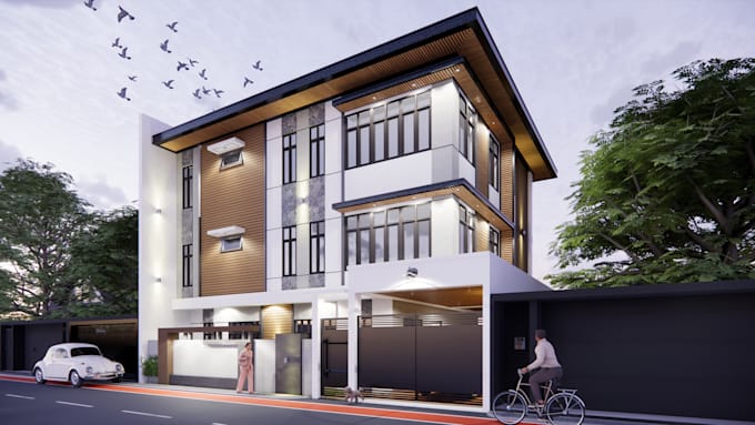 do architectural floor plans, rendering, visualization, and walkthrough for you