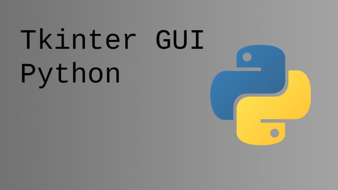 Simple python gui tkinter by Jonplaygo | Fiverr