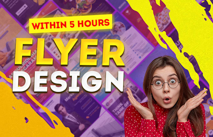 design a modern construction flyer, poster or banner
