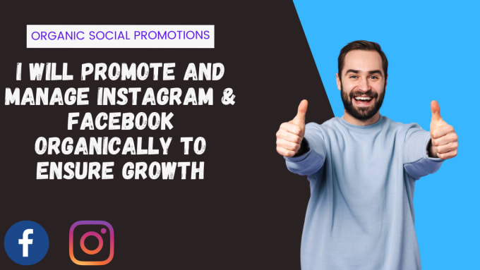 manege your social media with organic social media promotions