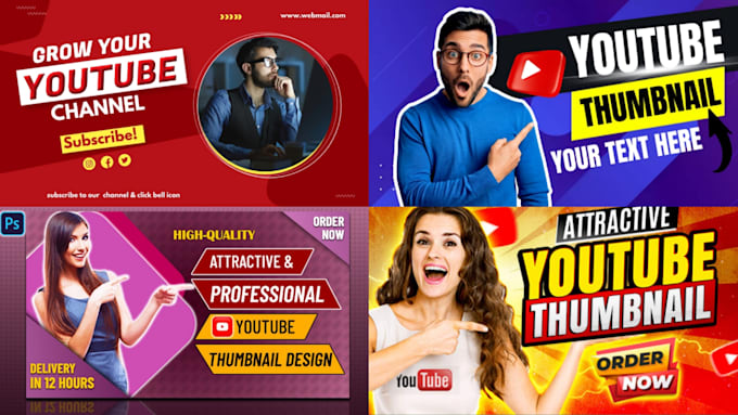 Design youtube thumbnail best quality by Tushardongar200 | Fiverr