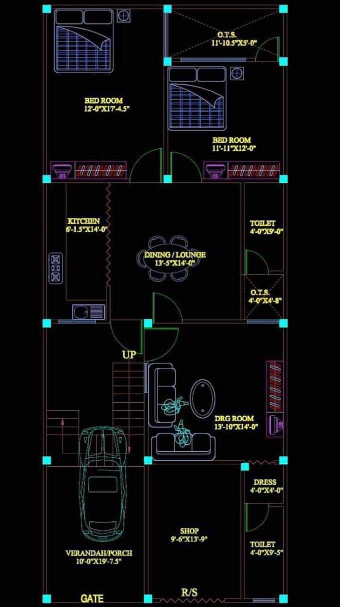 convert sketch or image drawing to autocad in pdf or jpg
