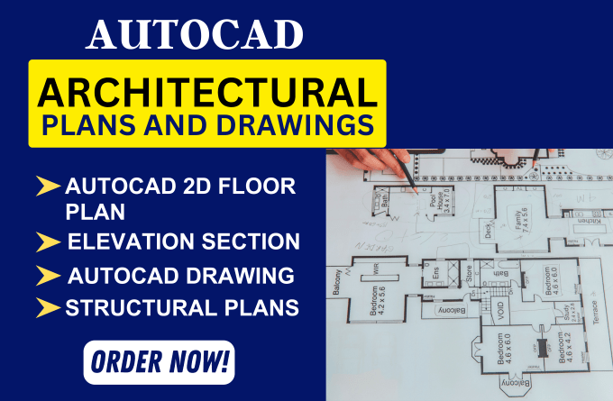 Modify your existing plans, elevation and section in autocad
