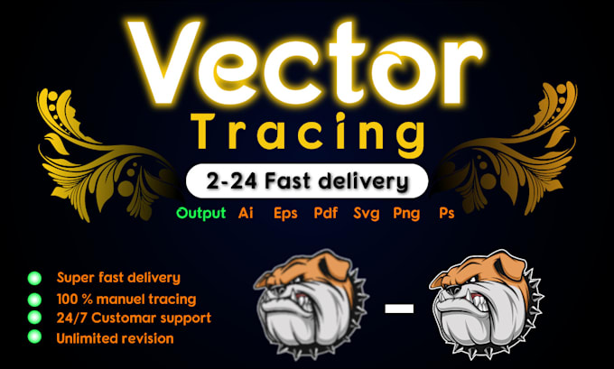 do vector tracing perfectly
