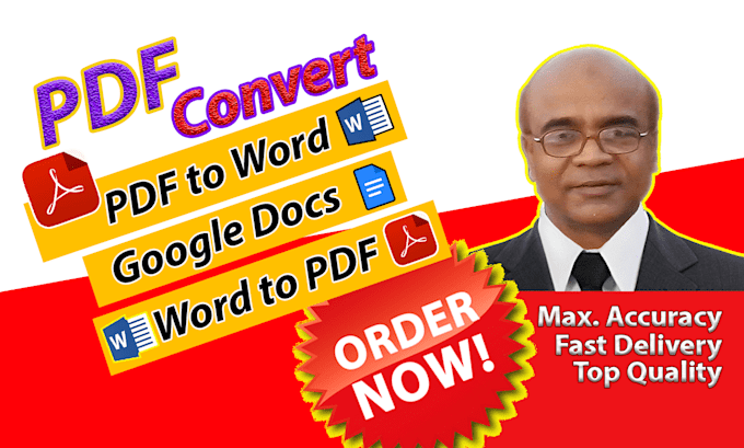 convert PDF to word or google docs, powerpoint or slides