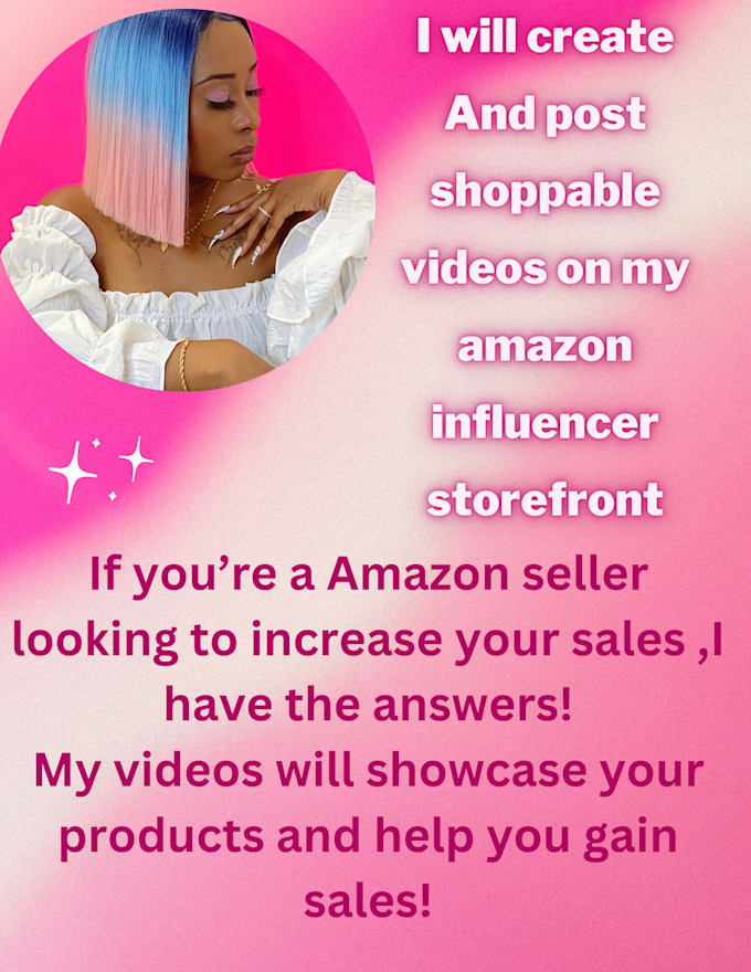 Create a shoppable video on my amazon influencer storefront by