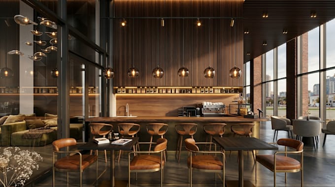 create 3d rendering of interior, exterior images by 3dsmax