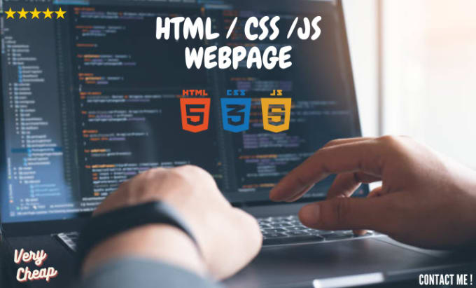Create your html, css, js web page from a model by Sqlresolver | Fiverr