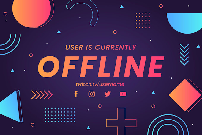 Make a twitch or stream overlay for you by Skaledesign