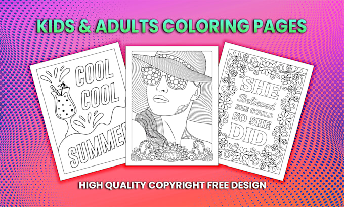 Coloring Book Pages Copyright Free