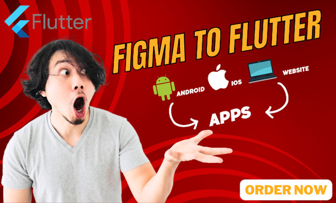 Conversion from figma to flutter apps by Ciskhalifa | Fiverr