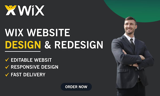 develop wix website and redesign a business wix website