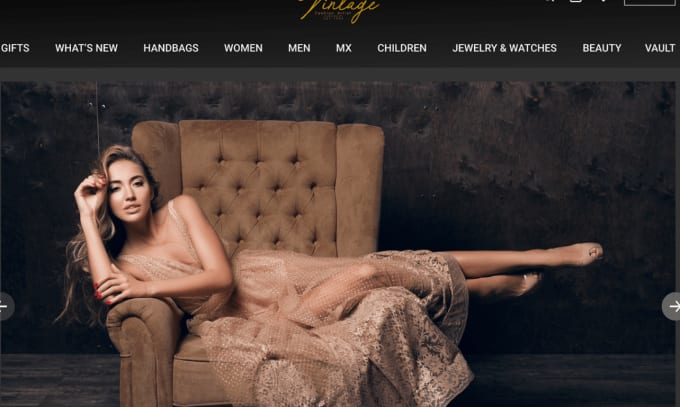 Design luxury premium haute couture deluxe artisanal website on