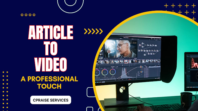 creatively turn your articles to videos