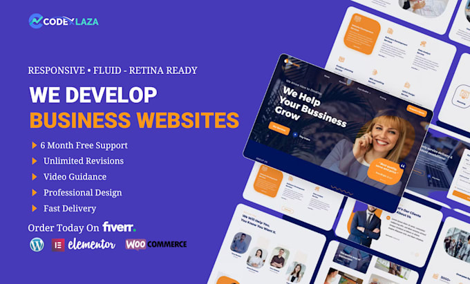 create wordpress website and business website within 24 hours