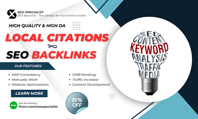 do top high quality local citations and seo backlinks