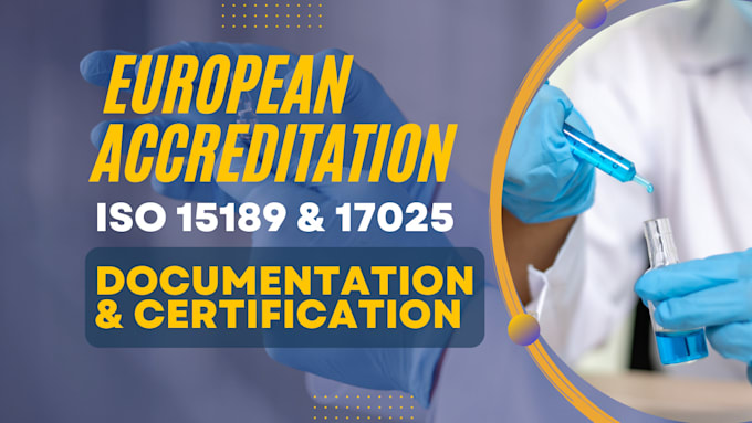 deliver iso 9001, 17025, 15189 document and lab certificates