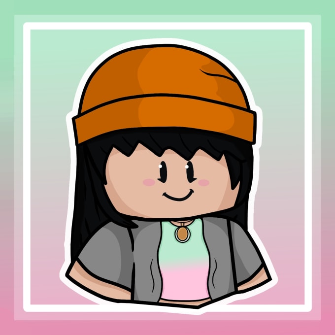 Design a cartoony roblox profile picture based on your avatar by ...